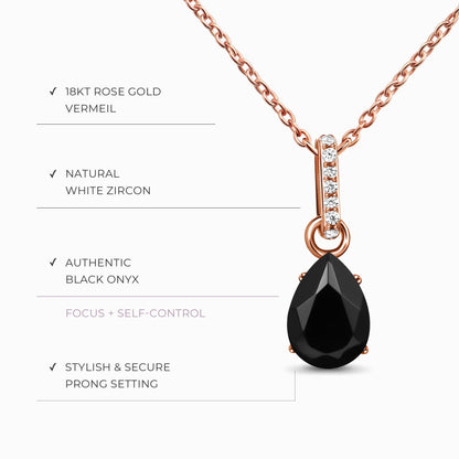 Constellation du Capricorne et onyx noir