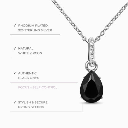 Constellation du Capricorne et onyx noir