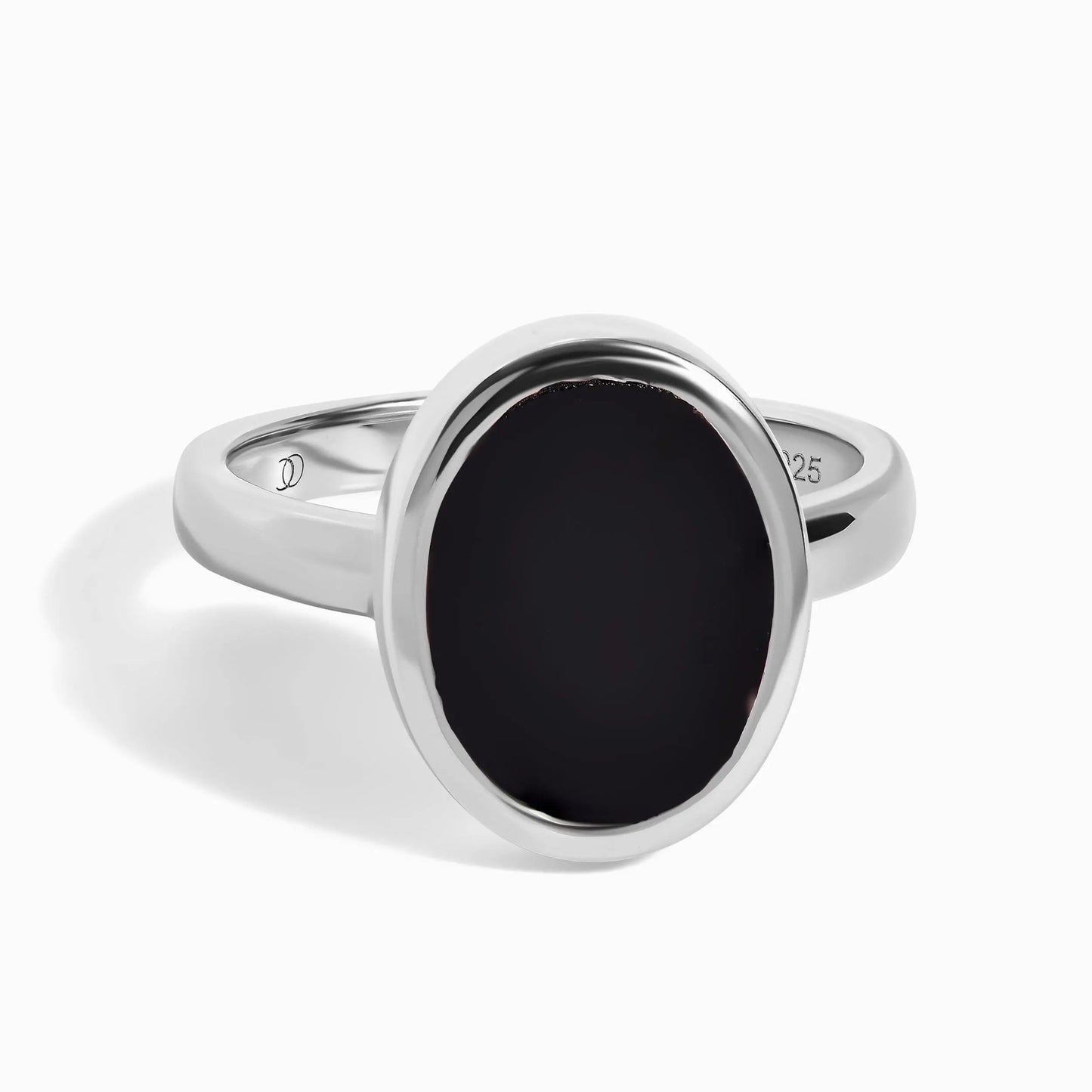 Crystal Ring - Enfolded Black Onyx Moon Magic