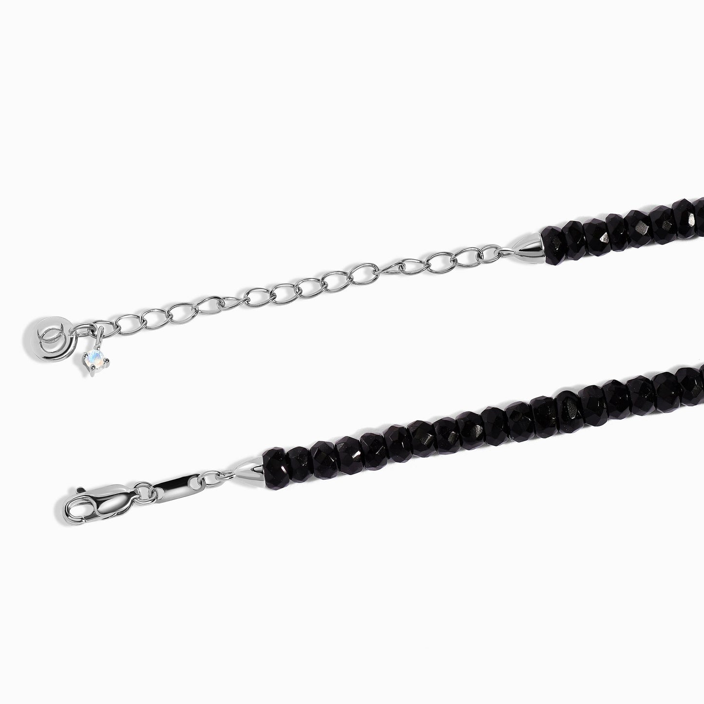 Collier de perles - Obsidienne noire