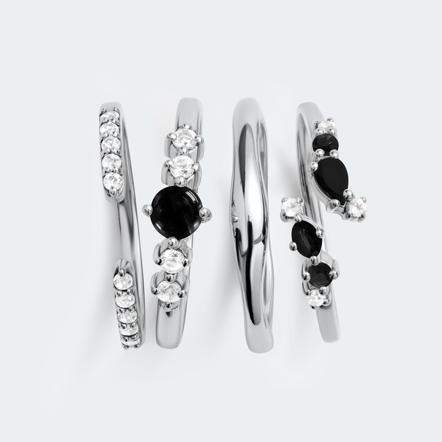 Kit de démarrage Loveliness en obsidienne noire et onyx noir