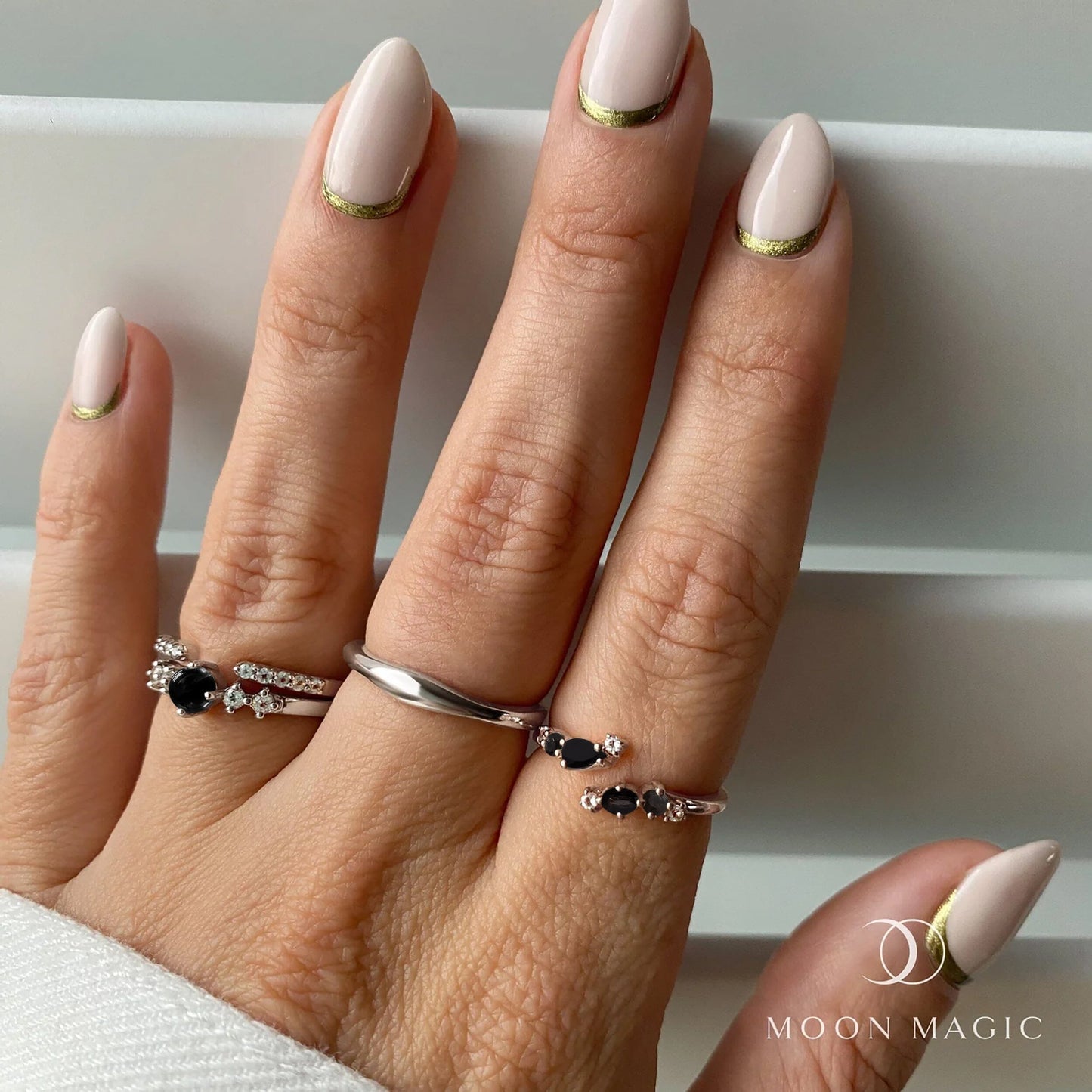 Kit de démarrage Loveliness en obsidienne noire et onyx noir