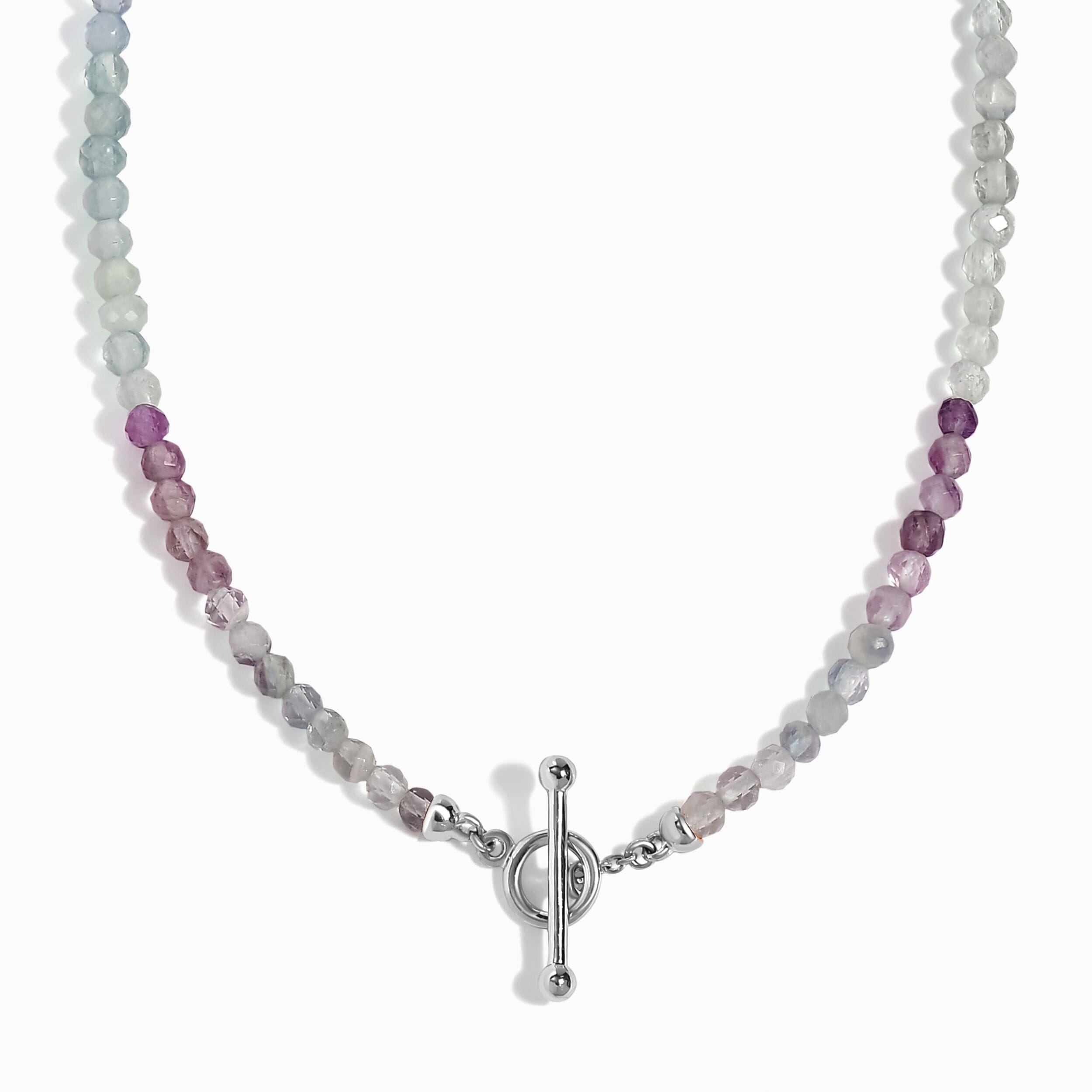 Fluorite T-Lock Beads Necklace - Raise Your Vibrations