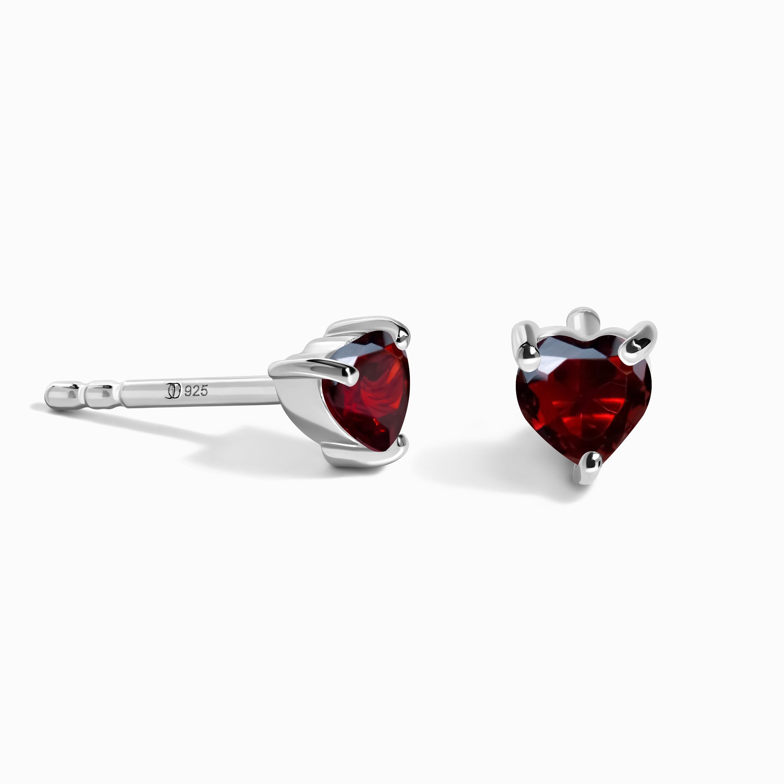 Garnet Earrings - Love