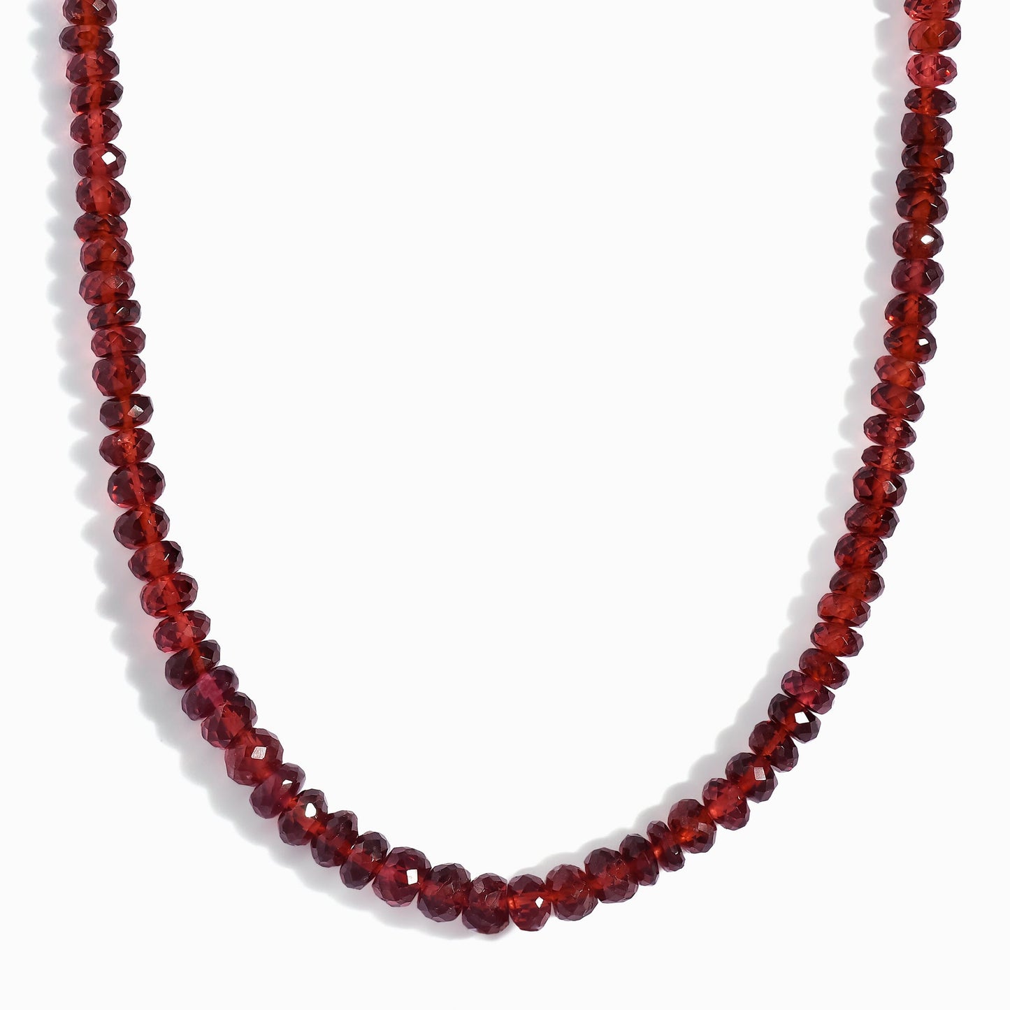 Collier de perles - Grenat