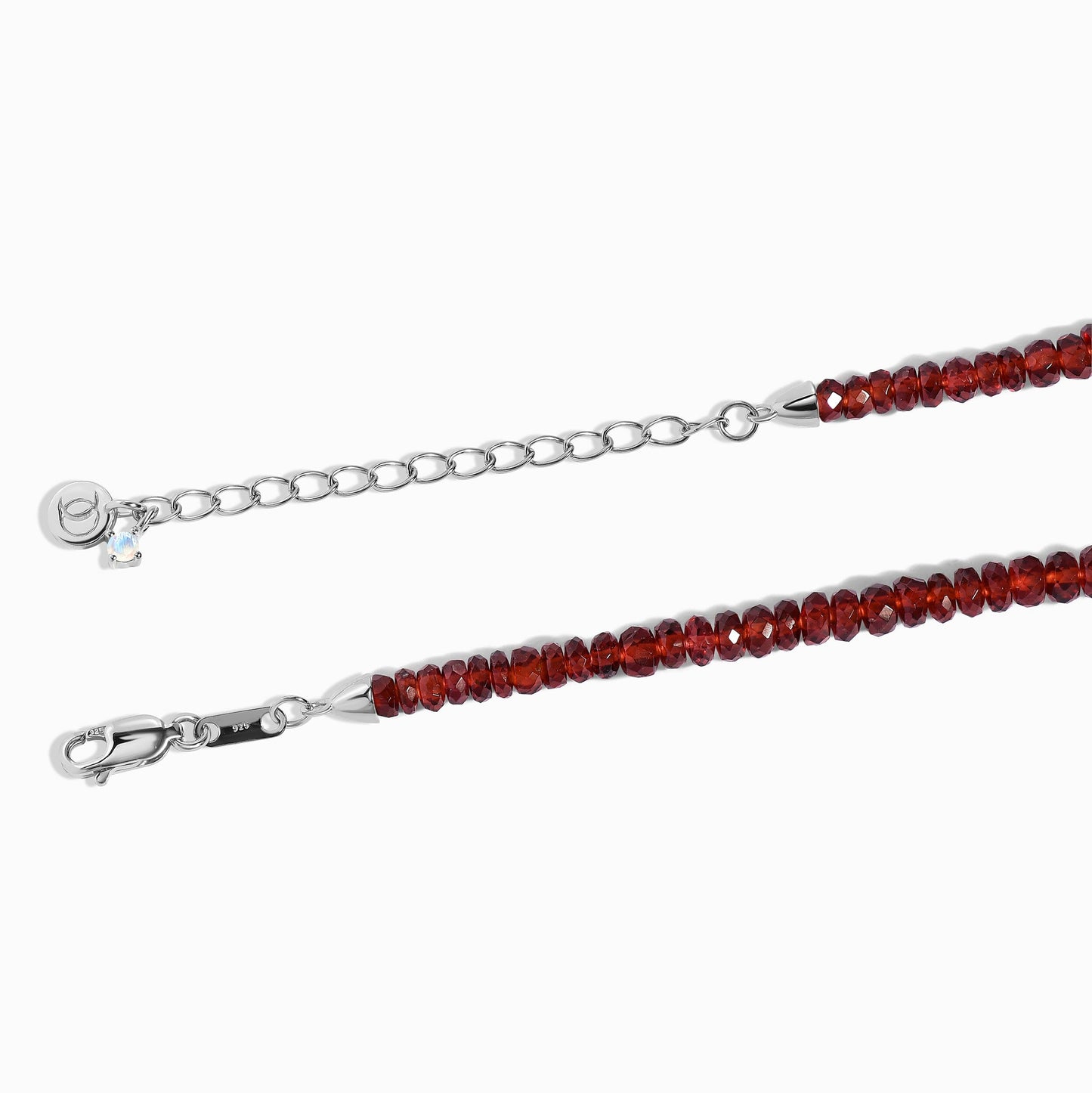 Collier de perles - Grenat