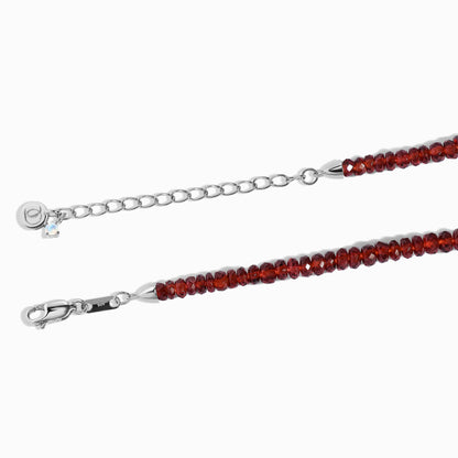Collier de perles - Grenat