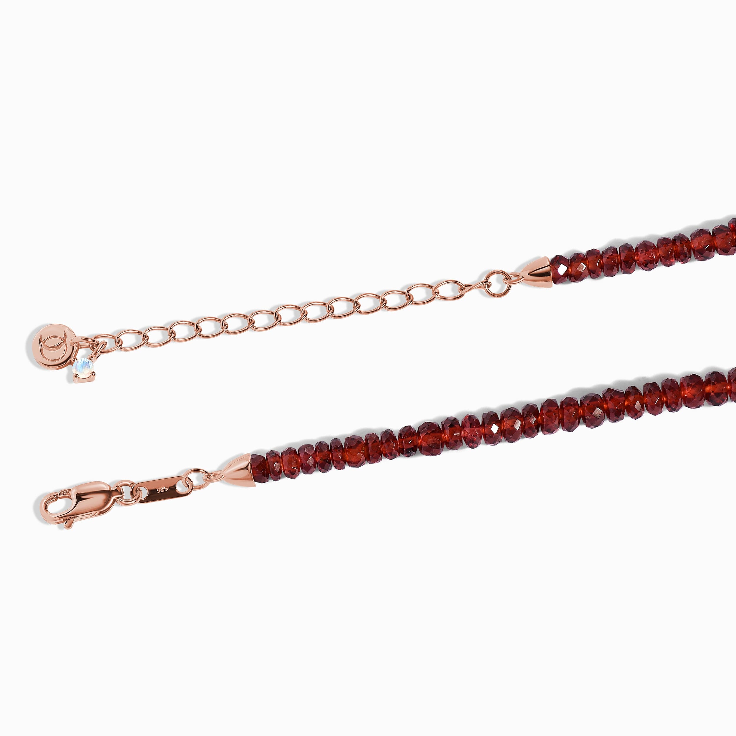 Beads Necklace - Garnet