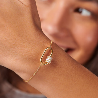 Bracelet délicat - Prêt à verrouiller