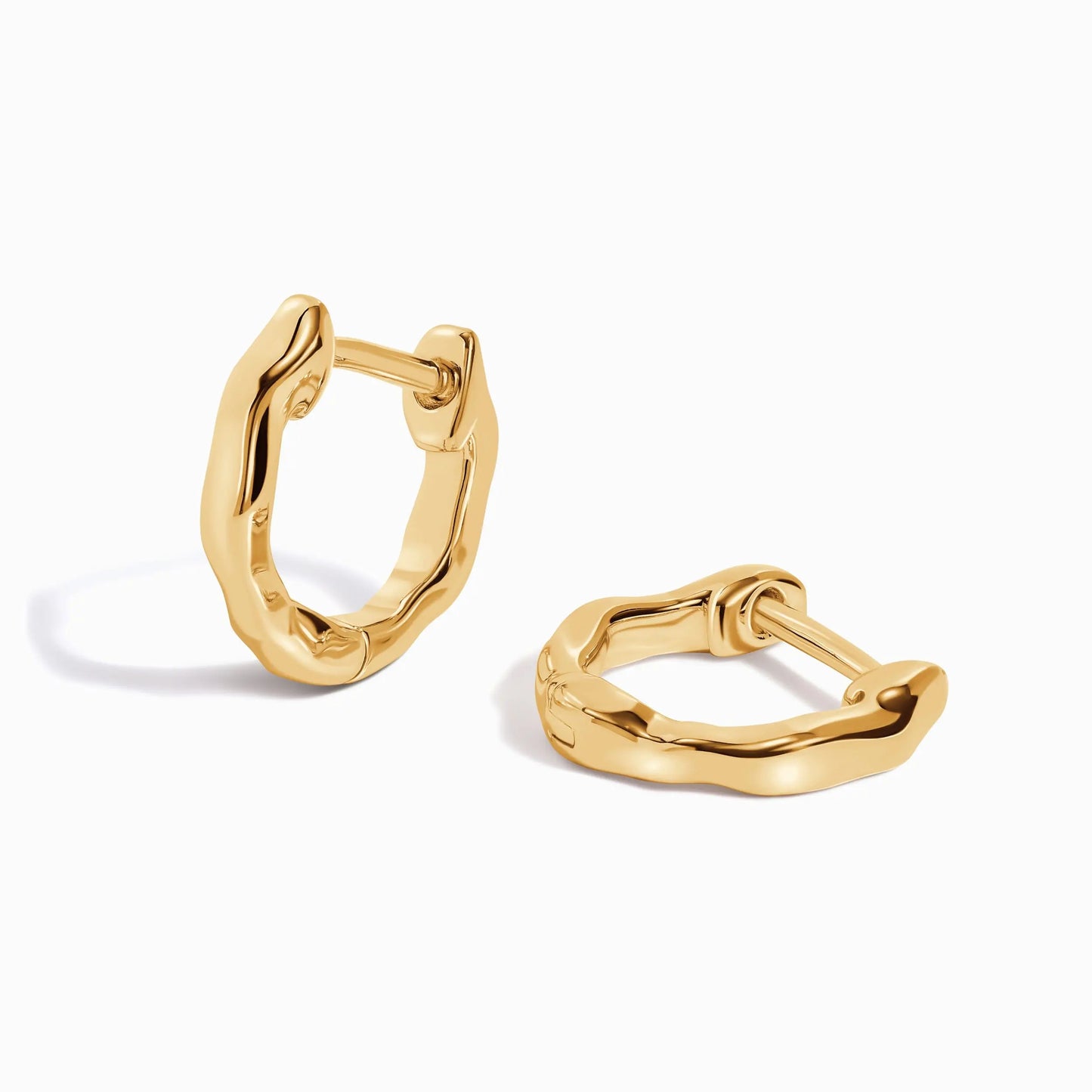 Earrings - Simple Flow Hoops Moon Magic