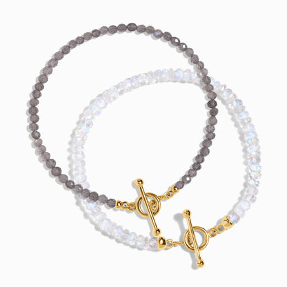 Pile de bracelets Force et Intuition