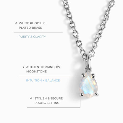 Collier Pierre de Lune - Voix Intérieure