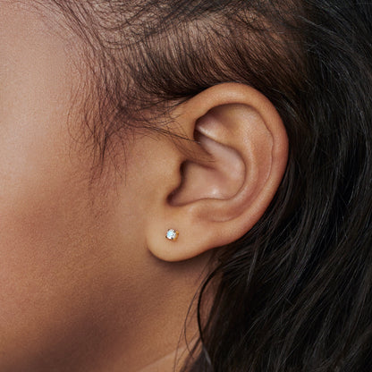 Boucles d'oreilles en pierre de lune - Sweet Angel