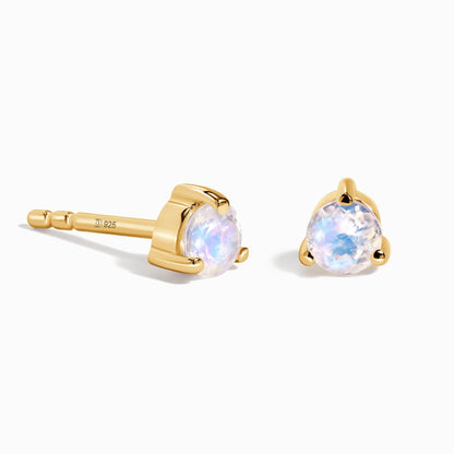 Boucles d'oreilles en pierre de lune - Yeux d'ange