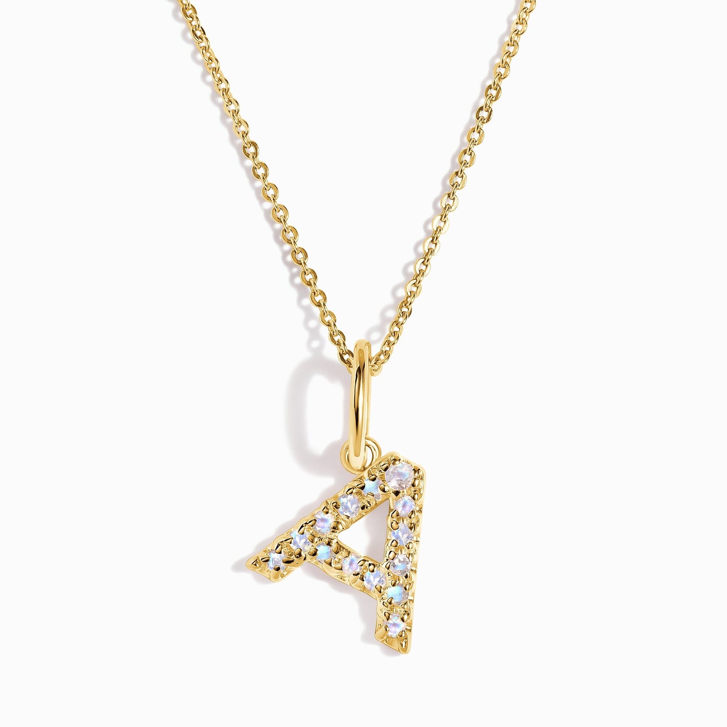 Collier Pierre de Lune - Alphabet