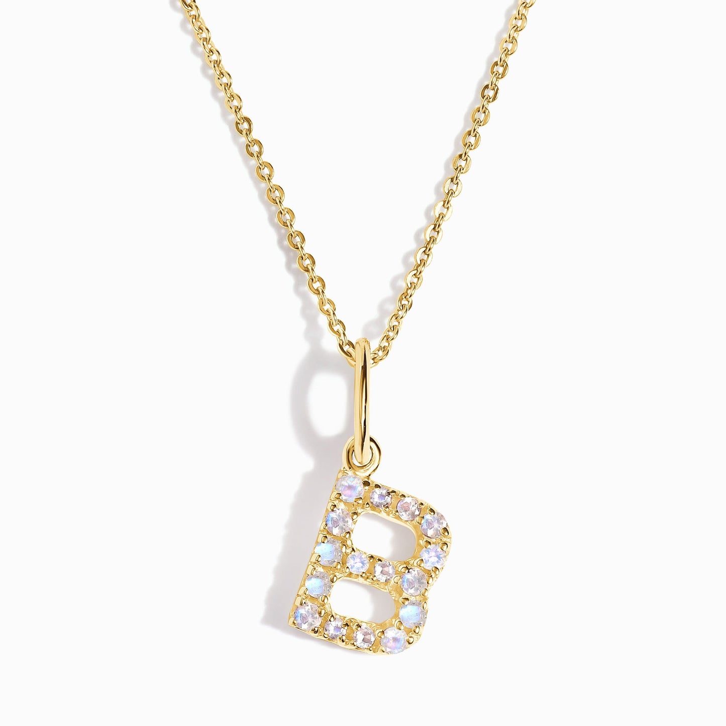 Collier Pierre de Lune - Alphabet