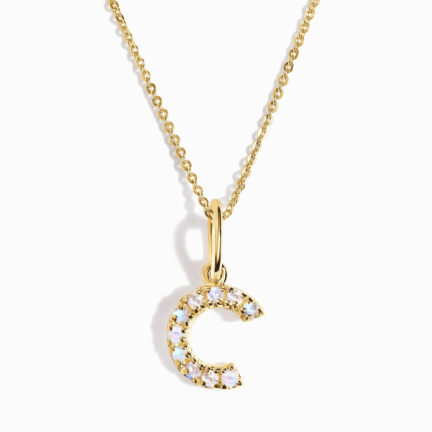 Collier Pierre de Lune - Alphabet