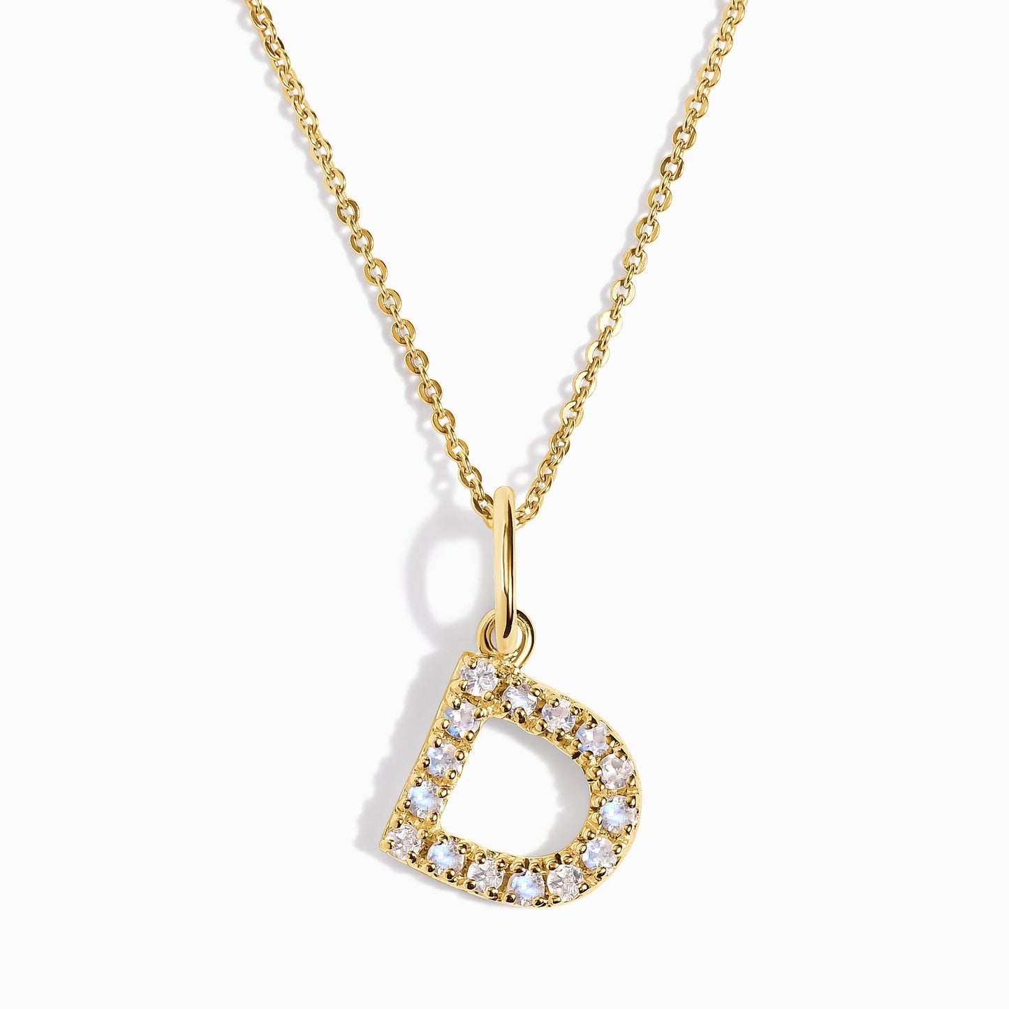 Collier Pierre de Lune - Alphabet
