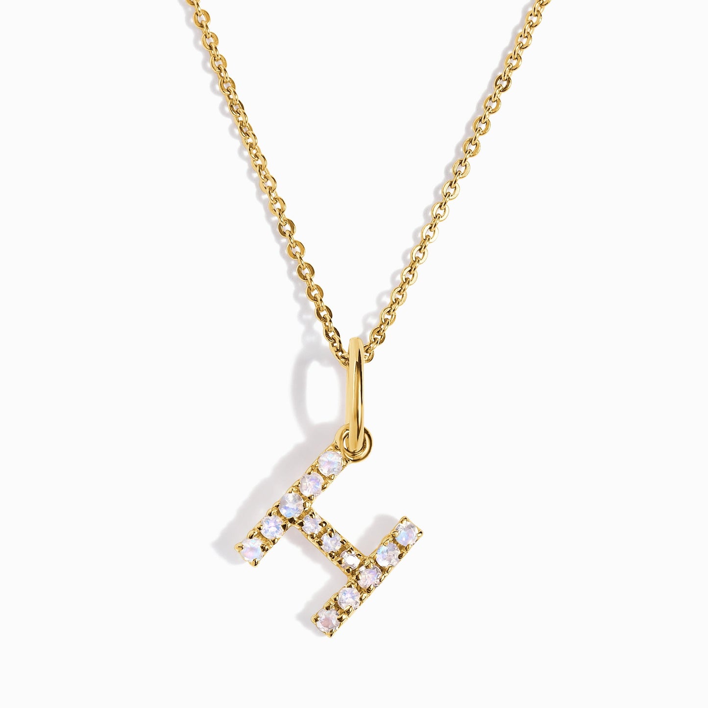 Collier Pierre de Lune - Alphabet