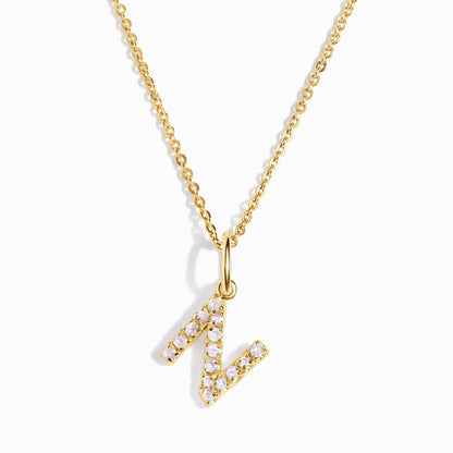 Collier Pierre de Lune - Alphabet