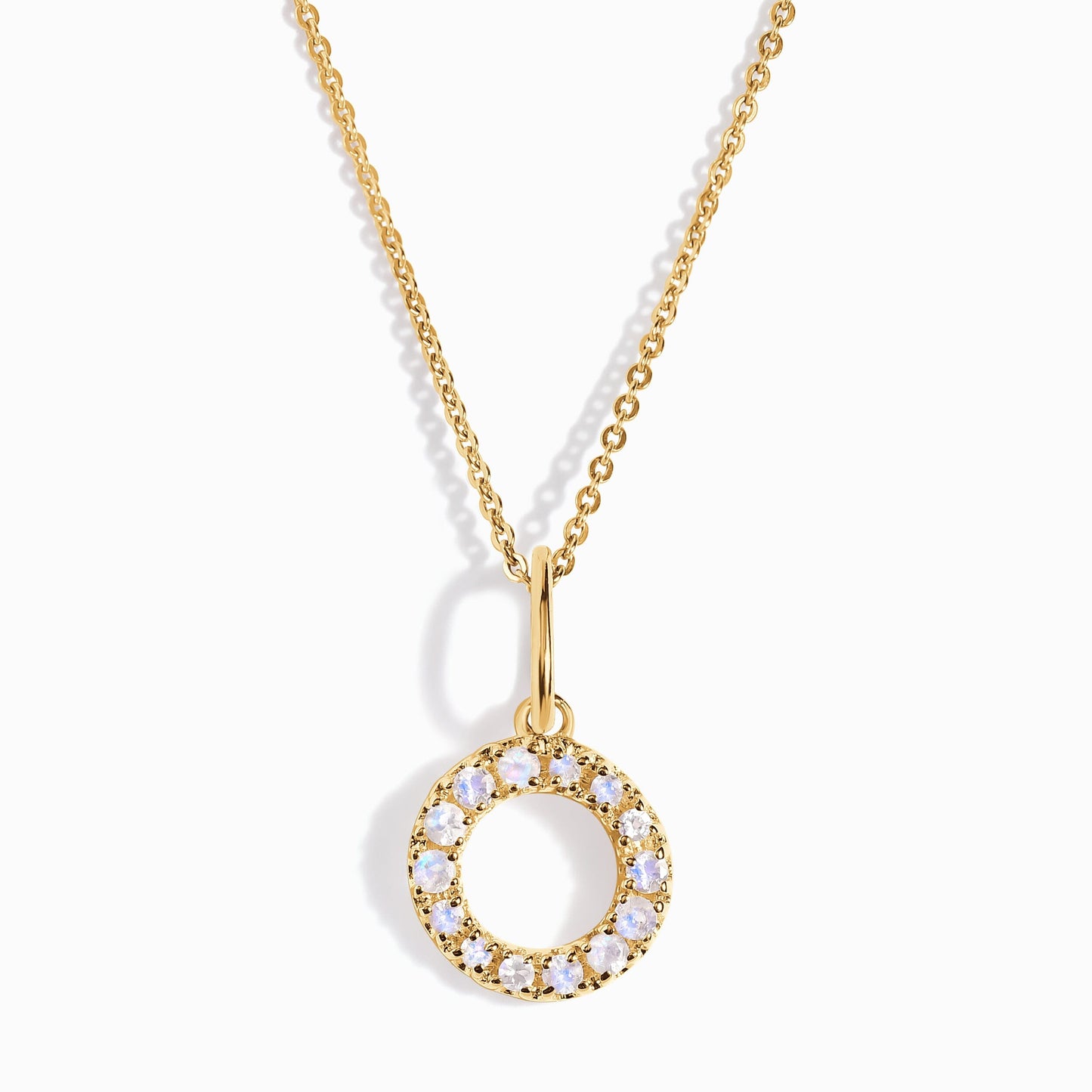 Collier Pierre de Lune - Alphabet