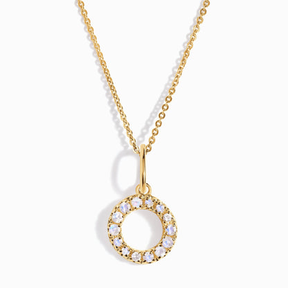 Collier Pierre de Lune - Alphabet