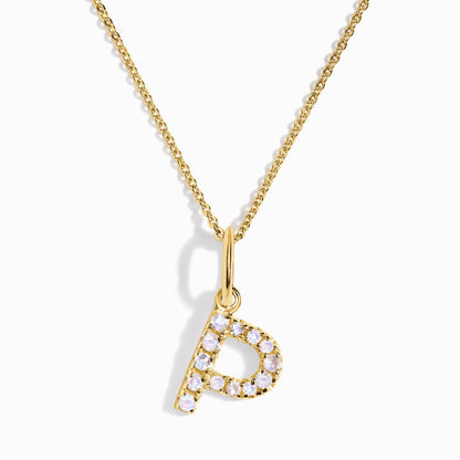 Collier Pierre de Lune - Alphabet