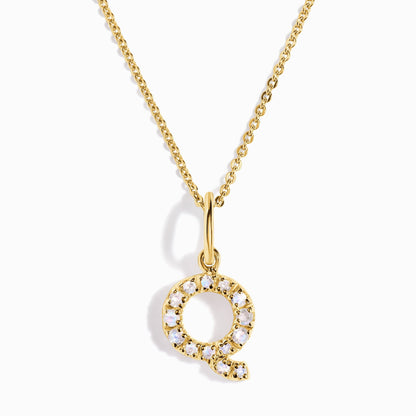 Collier Pierre de Lune - Alphabet