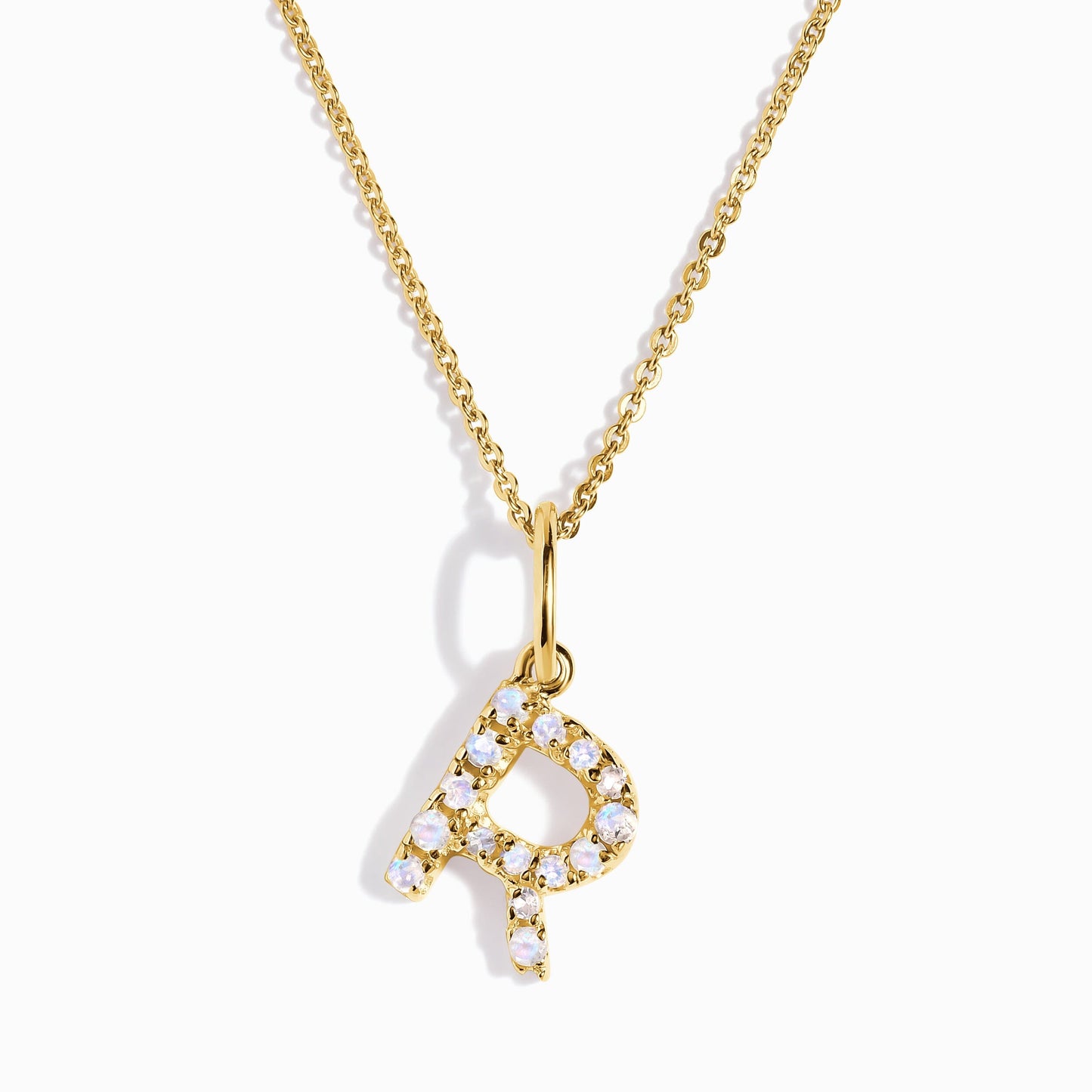 Collier Pierre de Lune - Alphabet