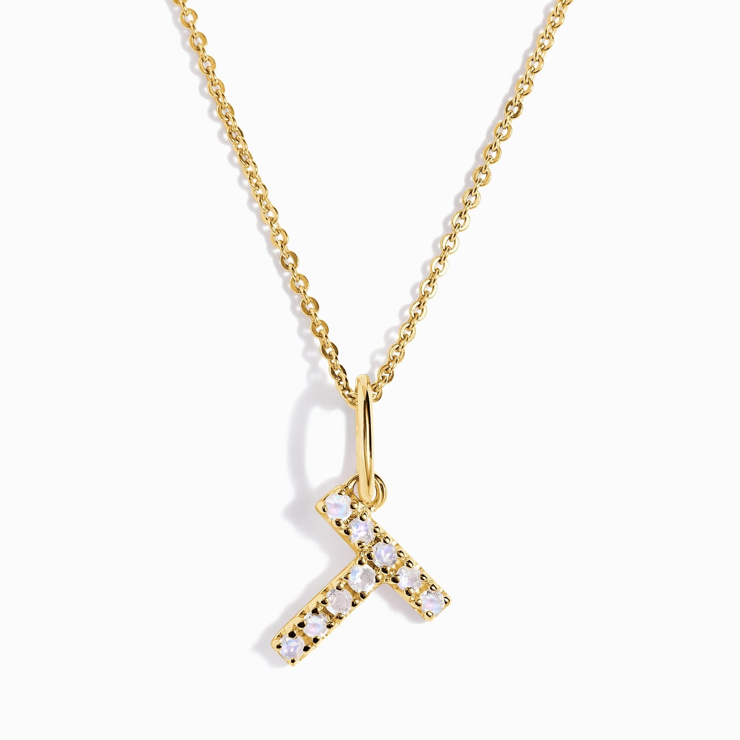 Collier Pierre de Lune - Alphabet