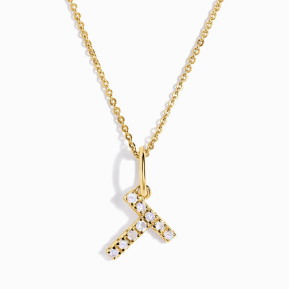 Collier Pierre de Lune - Alphabet