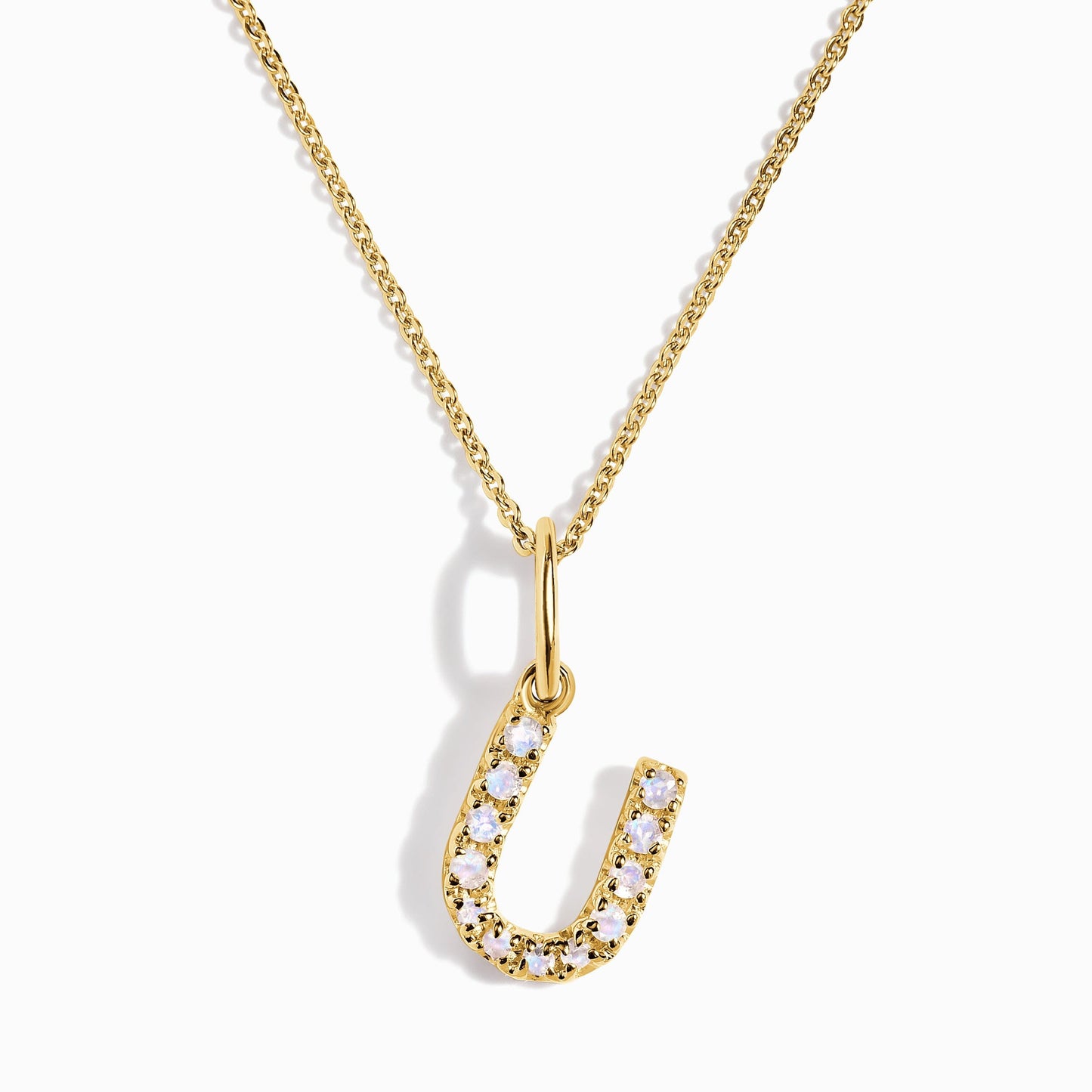Collier Pierre de Lune - Alphabet