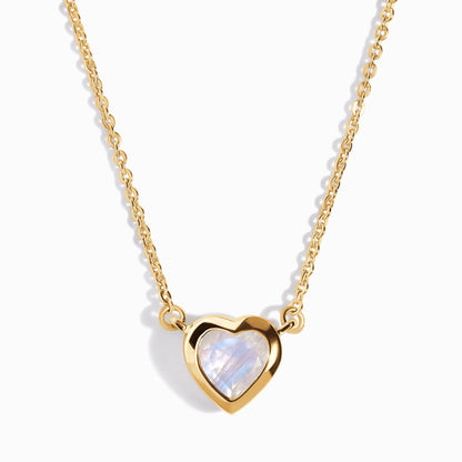 Collier en pierre de lune - Follement amoureux