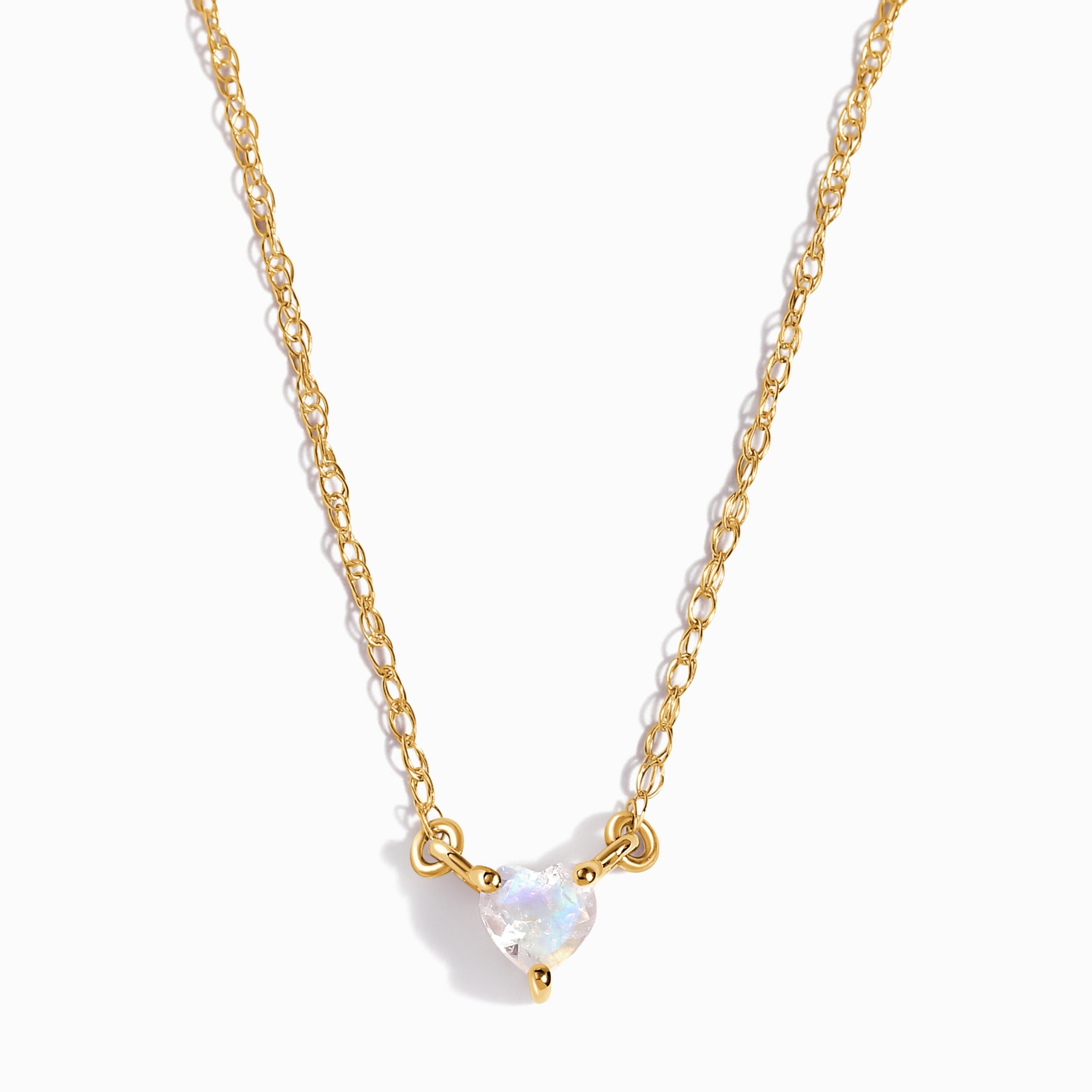 Kids Moonstone Necklace - Love