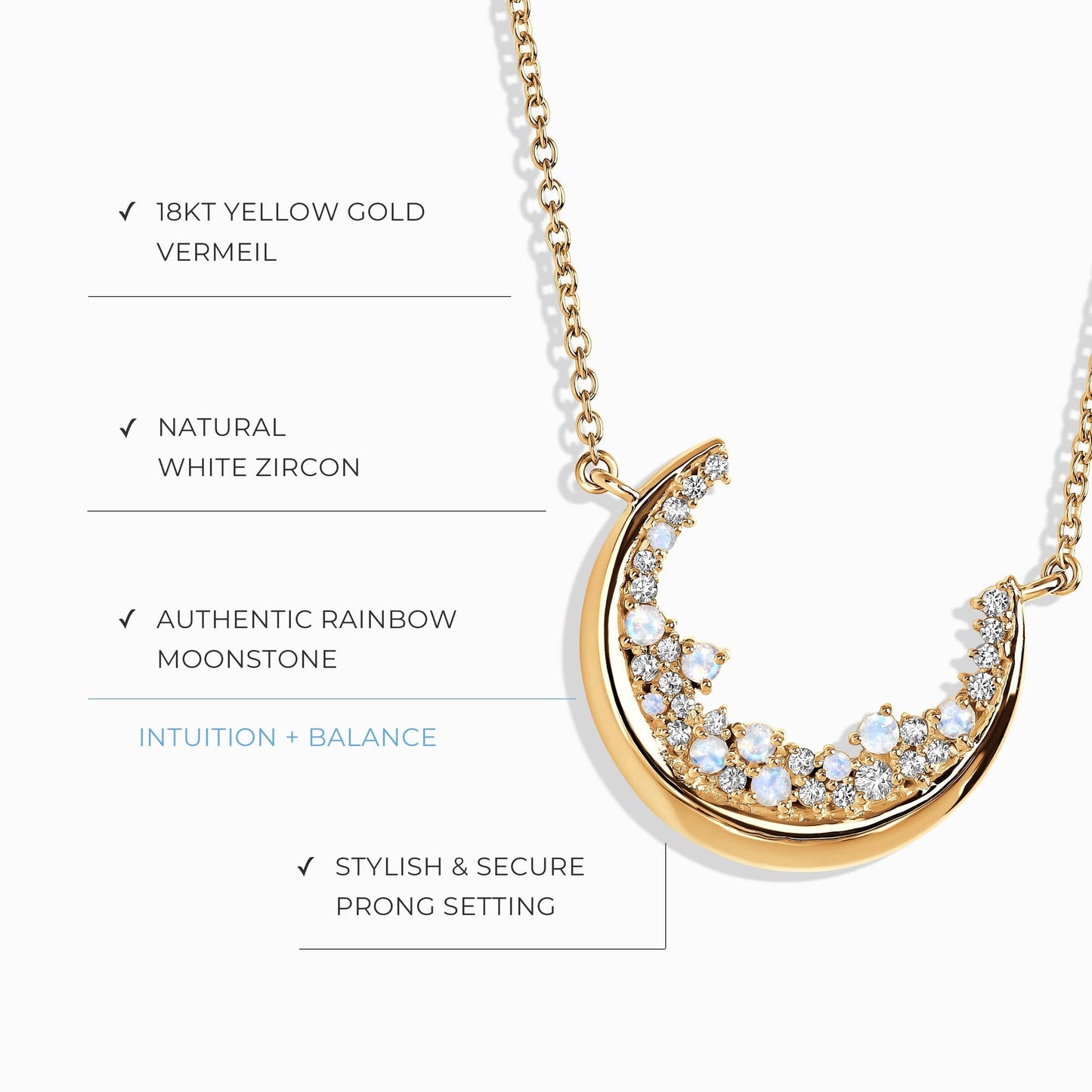 Collier et clous Lush Luna