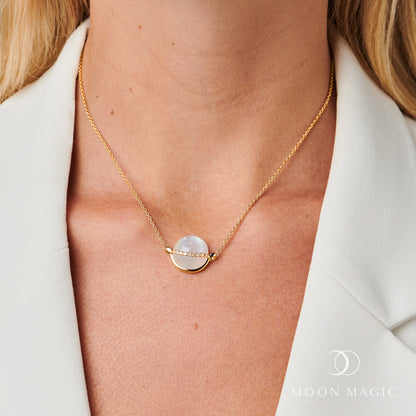 Collier Spirit en pierre de lune - Univers