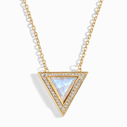 Collier en pierre de lune - Triconic