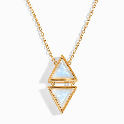 Collier en pierre de lune - Trinitwin
