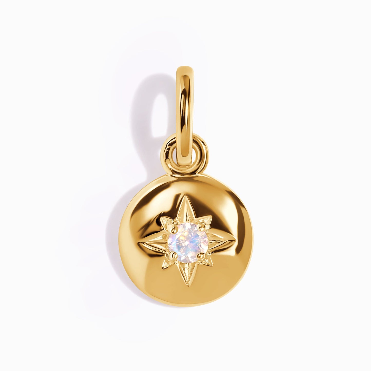 Pendentif Pierre de Lune - Étoile du Nord