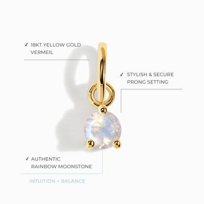 Pendentif en pierre de lune - Little Gem