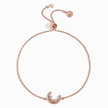 Bracelet en pierre de lune et zircon blanc - Lush Luna