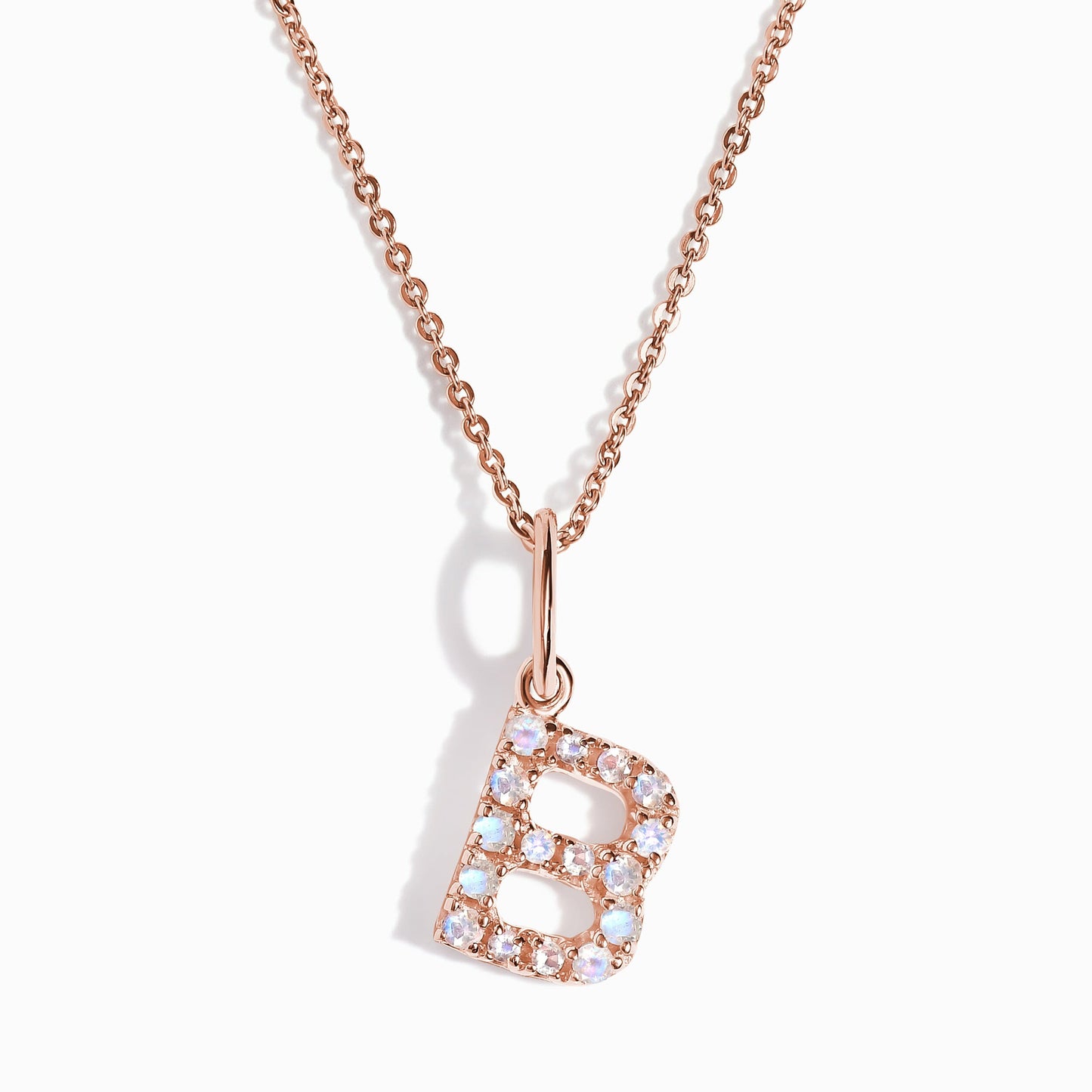 Collier Pierre de Lune - Alphabet