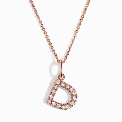 Collier Pierre de Lune - Alphabet