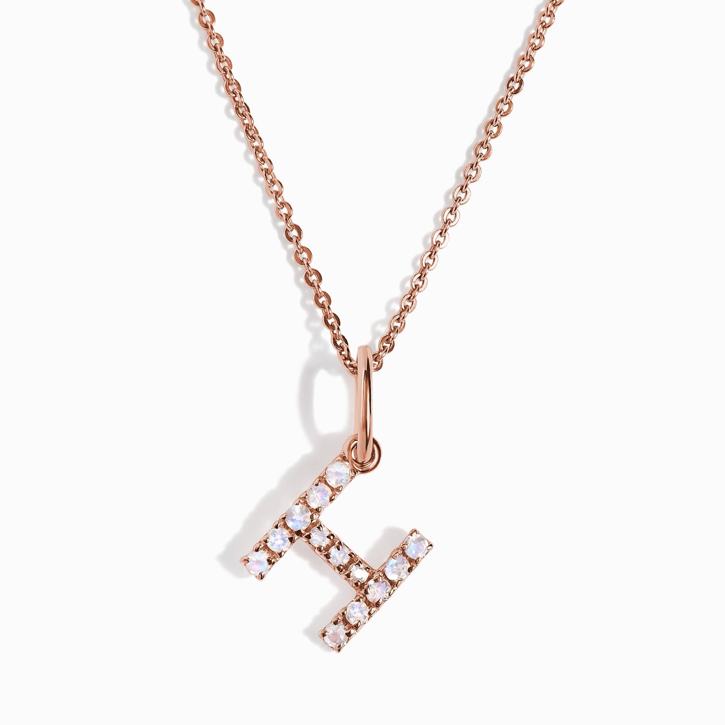 Collier Pierre de Lune - Alphabet