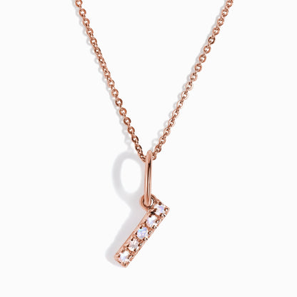 Collier Pierre de Lune - Alphabet