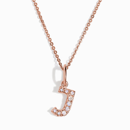 Collier Pierre de Lune - Alphabet