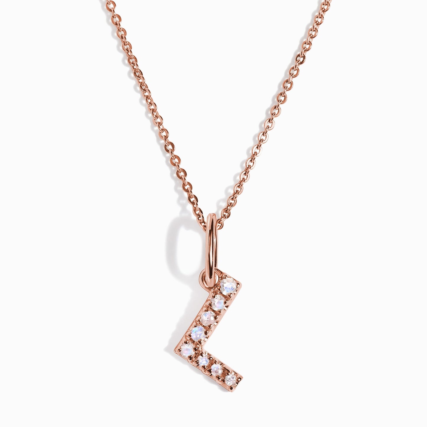 Collier Pierre de Lune - Alphabet