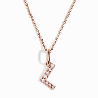 Collier Pierre de Lune - Alphabet