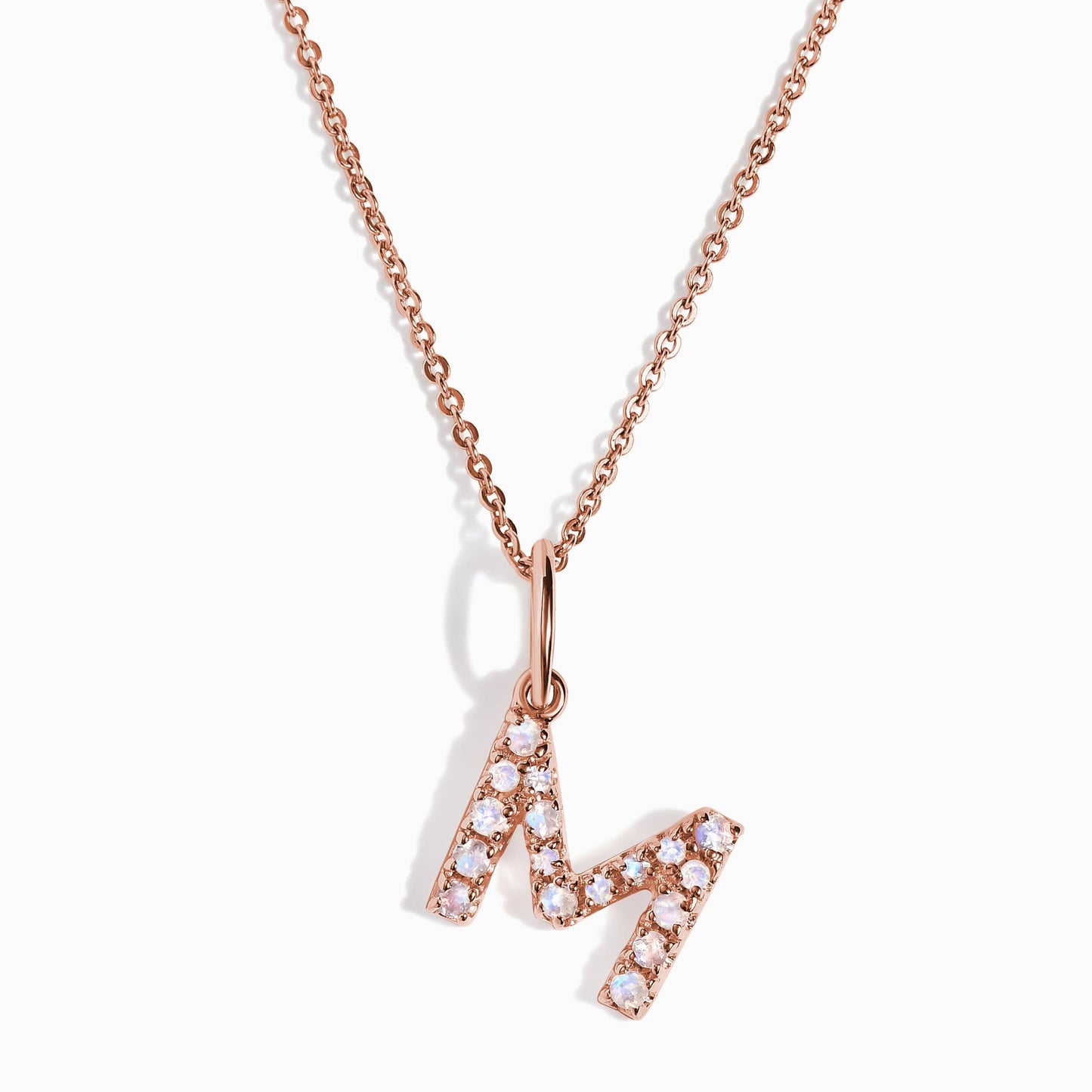 Collier Pierre de Lune - Alphabet