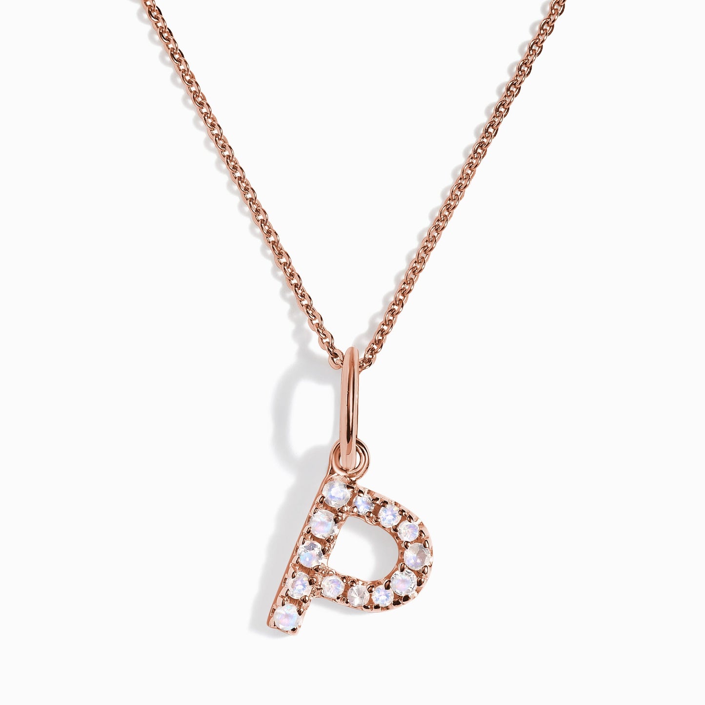 Collier Pierre de Lune - Alphabet